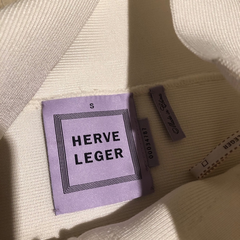 Herve Leger high waisted zipper bandage skirt - Picture 3 of 4